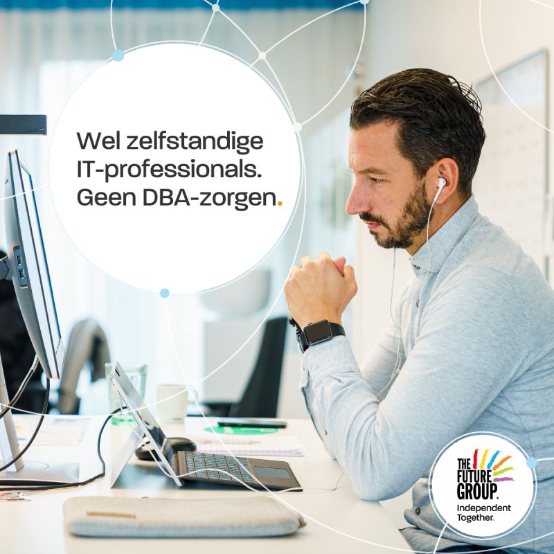 Foto van zelfstandige binnen The Future Group