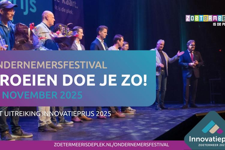 Ondernemers op het podium