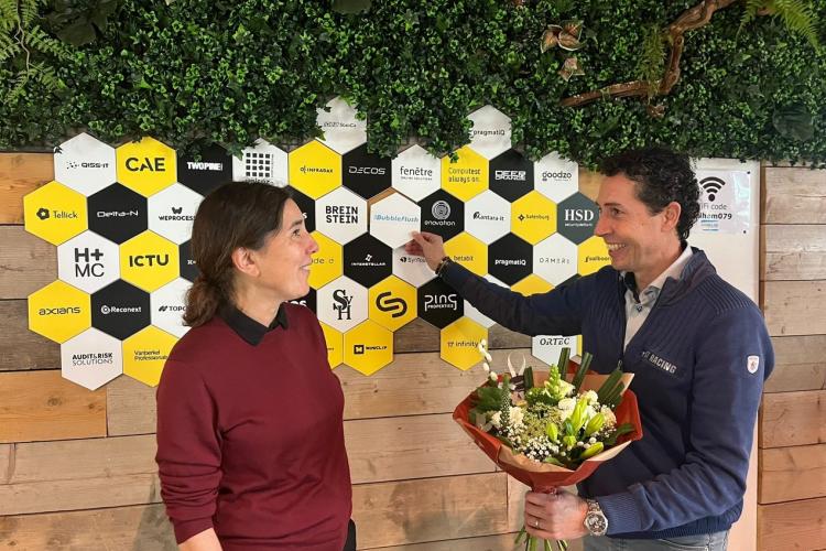 Sandra van Steenvelt en Dennis Luiten